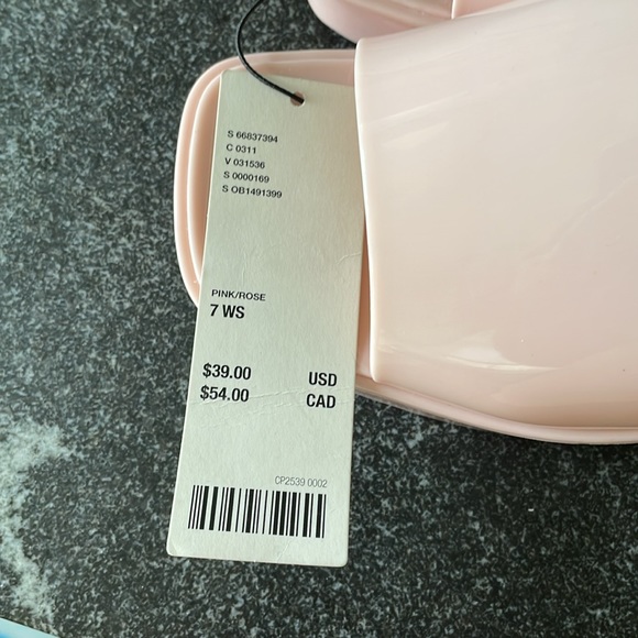 NWT Urban Outfitters Pink Mules Sandals Size Women’s 7 - Picture 7 of 7